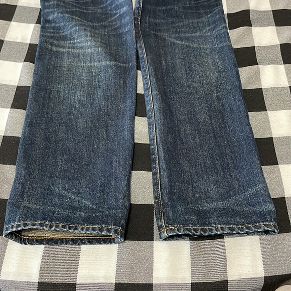 J.Crew 770 Japanese Fabric Kaihara Denim Jeans Men 31 x 34.5 Long tall Cotton - Picture 11 of 13